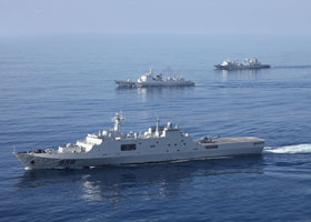 南海舰队两栖先锋部队有多厉害(1)